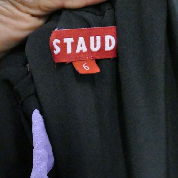 NWT STAUD Pacha Color Block Maxi Dress size 6 - Picture 10 of 12